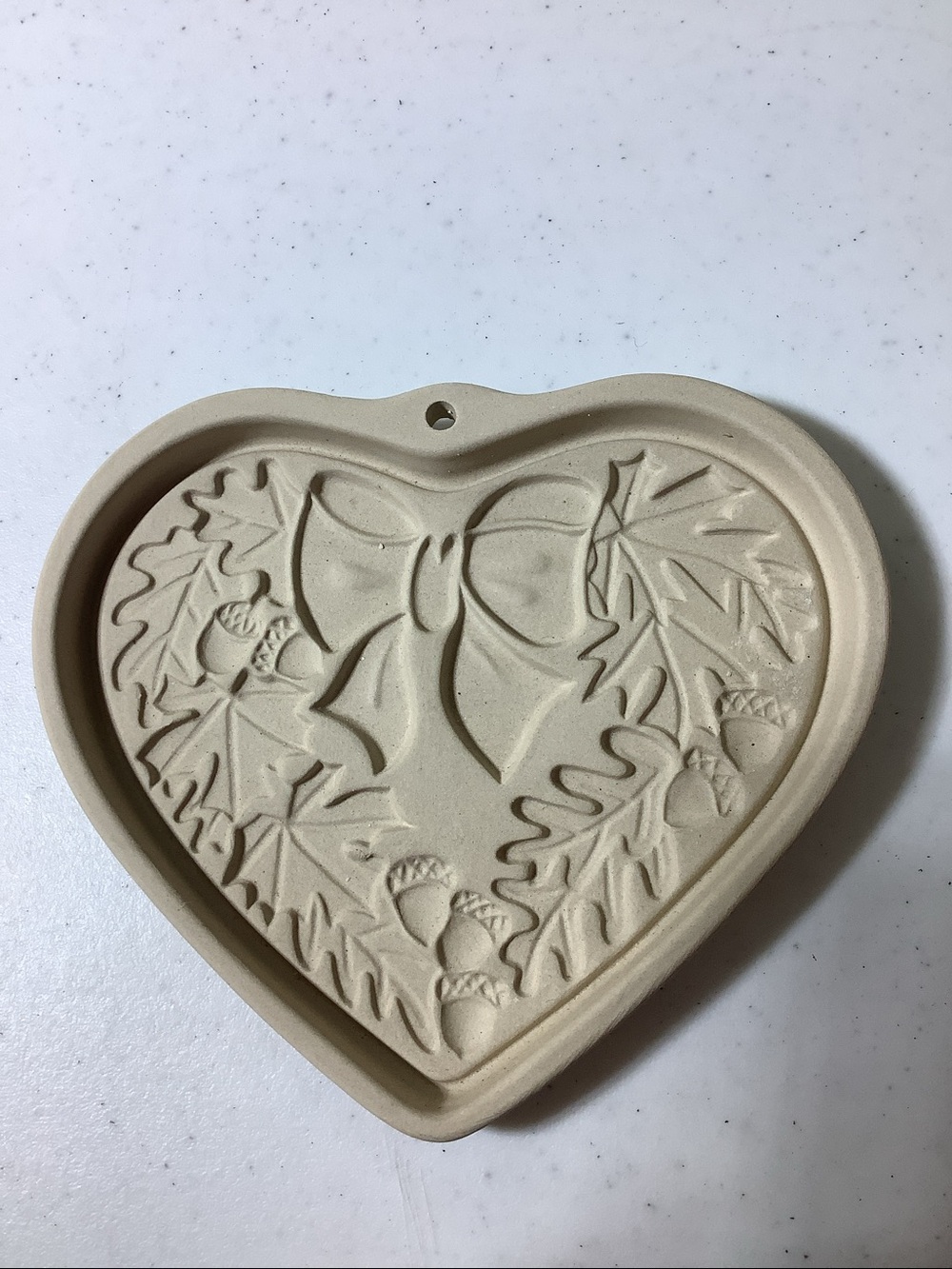 Pampered Chef 2003 Autumn Wreath Stoneware Mold